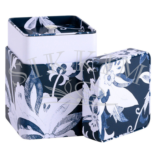 Komplet puszek JM `Luna` kwadratowych 150g